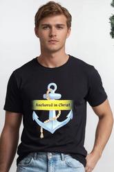 Anchored in Christ Christian T-Shirt