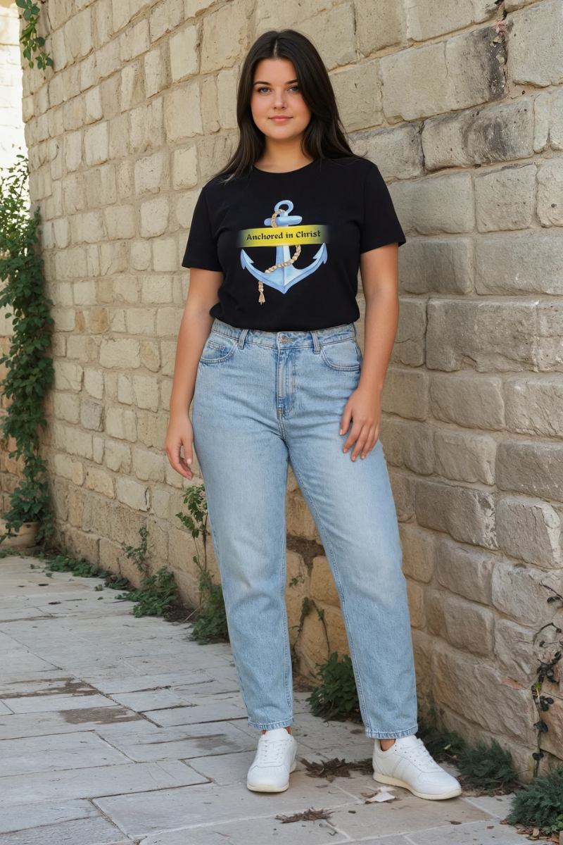 Anchored in Christ Tee | Women