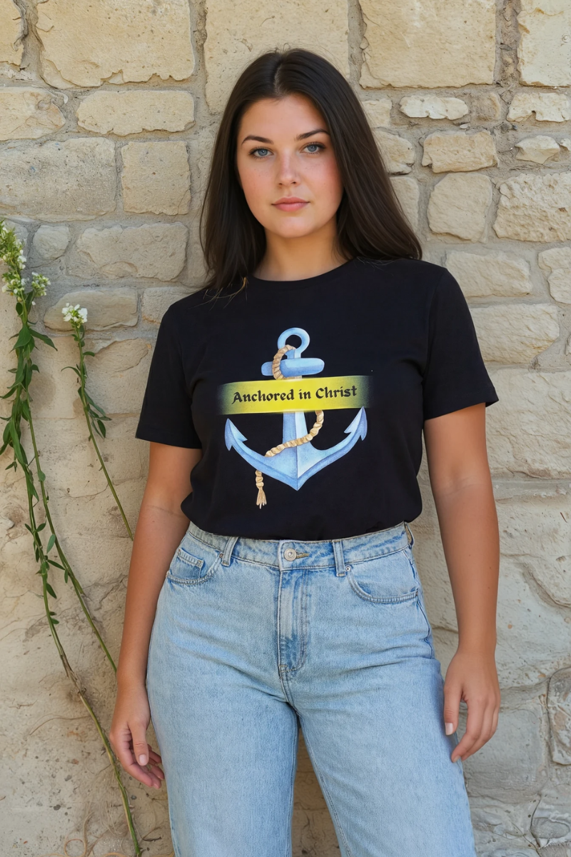 Anchored in Christ Tee | Women