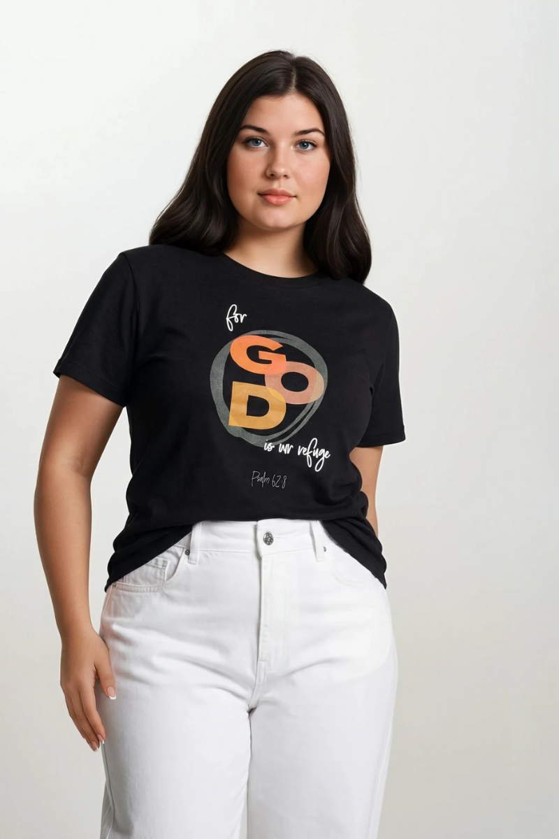 For God is Our Refuge Tee | Women