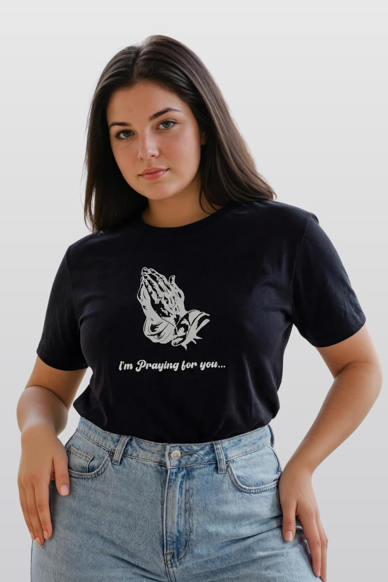 Someone Is Praying for You women's Christian T-shirt