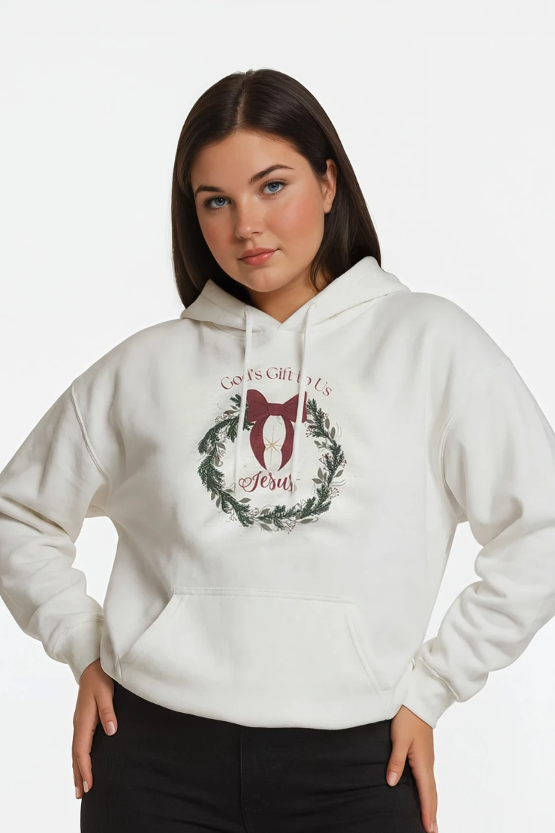 God's Gift to Us Christian hoodie