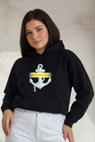 Anchored in Christ Christian Faith Hoodie